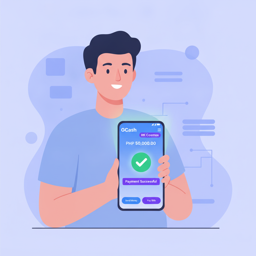 Illustration: RK Cosmos GCash Withdrawal: Step-by-Step Guide and Processing Time